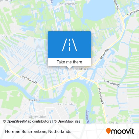 Herman Buismanlaan map