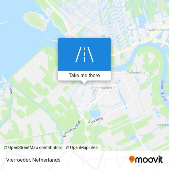 Vierroeder map