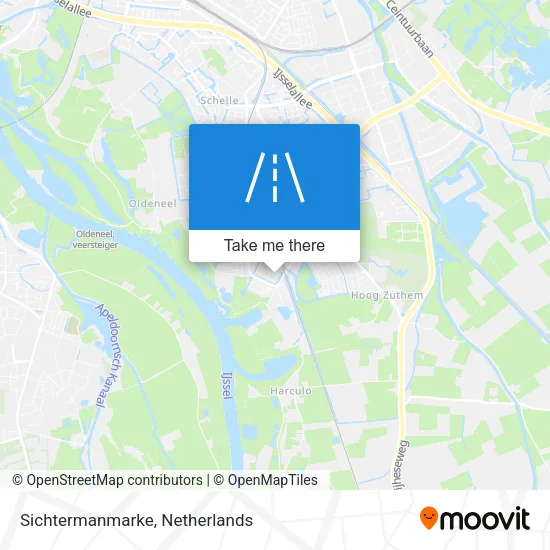Sichtermanmarke map