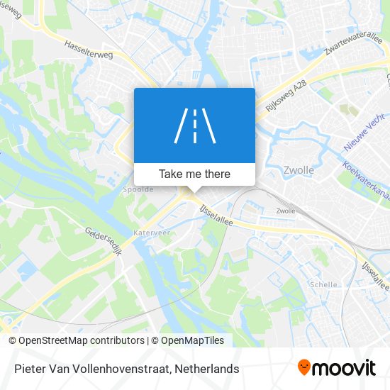 Pieter Van Vollenhovenstraat Karte