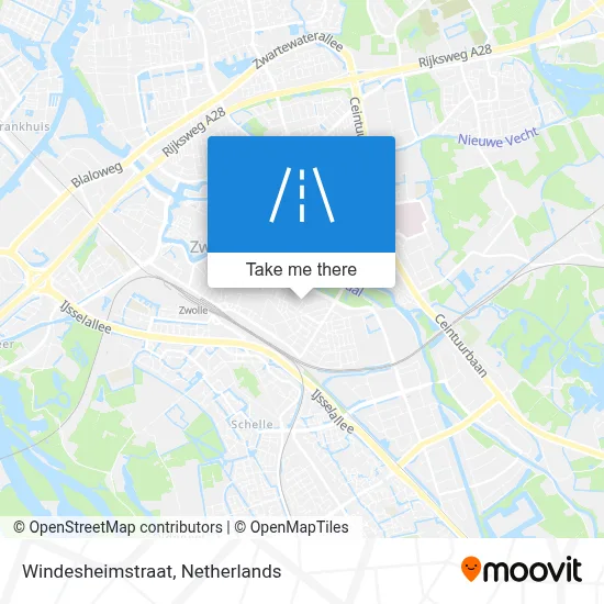 Windesheimstraat map