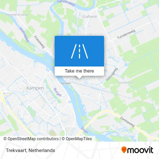 Trekvaart map