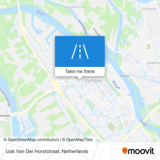 Izak Van Der Horststraat map