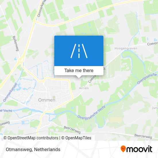 Otmansweg map