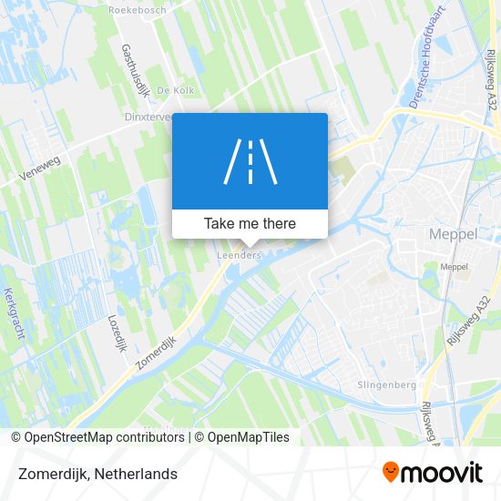 Zomerdijk map