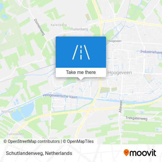 Schutlandenweg map