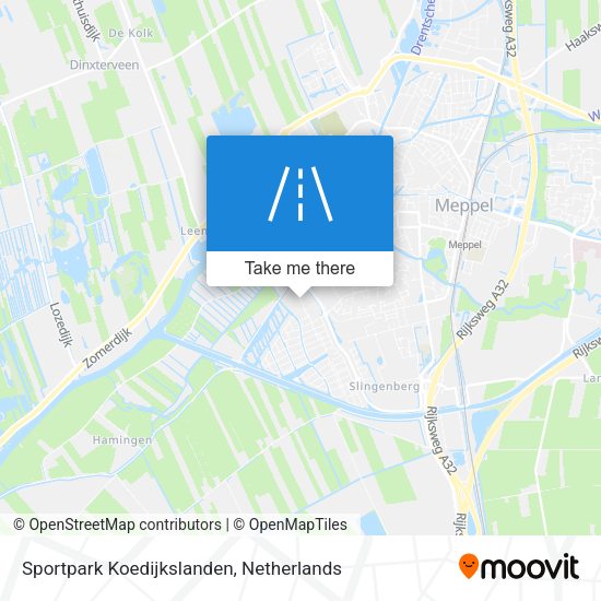 Sportpark Koedijkslanden map
