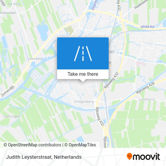 Judith Leysterstraat map