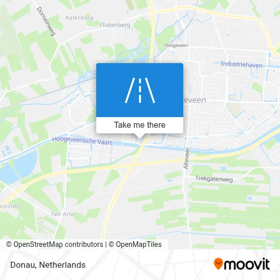Donau map