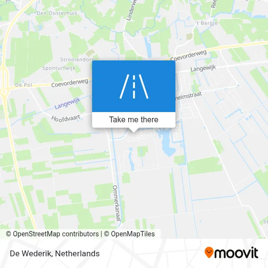 De Wederik map