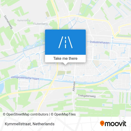 Kymmellstraat map