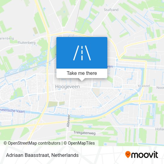 Adriaan Baasstraat map