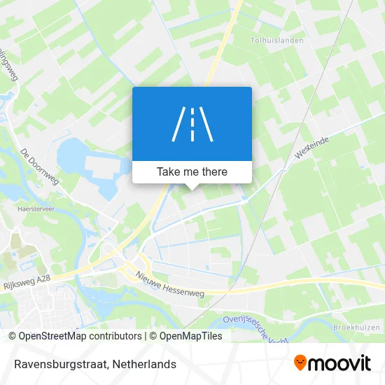 Ravensburgstraat map