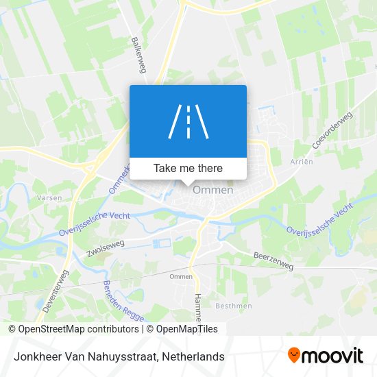 Jonkheer Van Nahuysstraat map