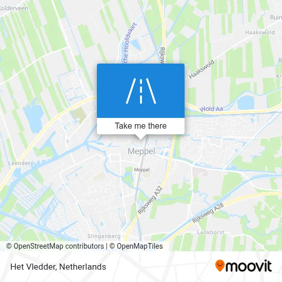 Het Vledder map