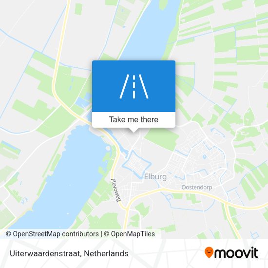Uiterwaardenstraat map