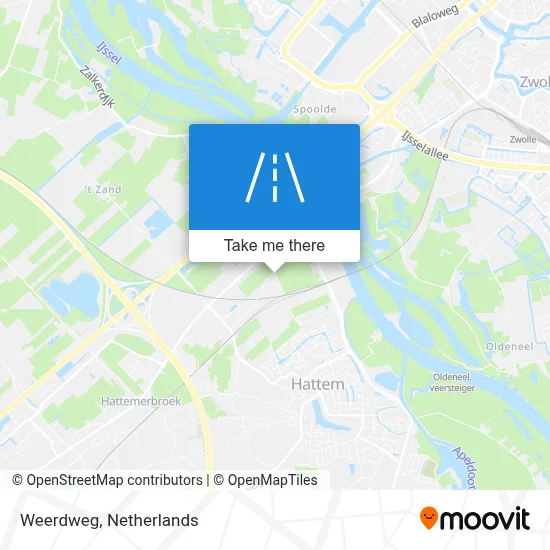 Weerdweg map
