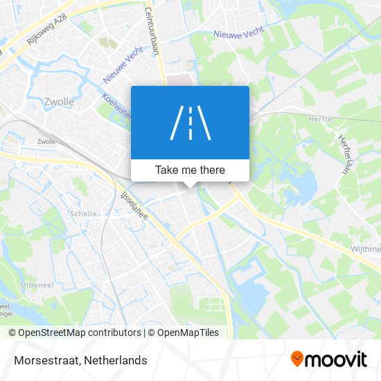 Morsestraat map