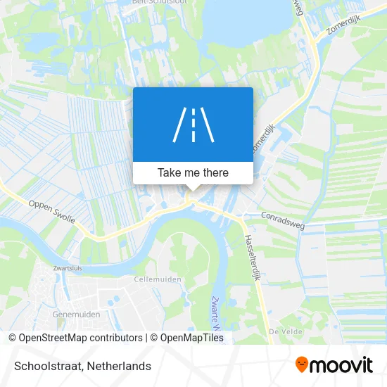Schoolstraat map