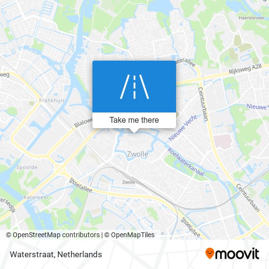 Waterstraat map