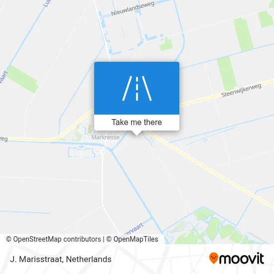 J. Marisstraat map