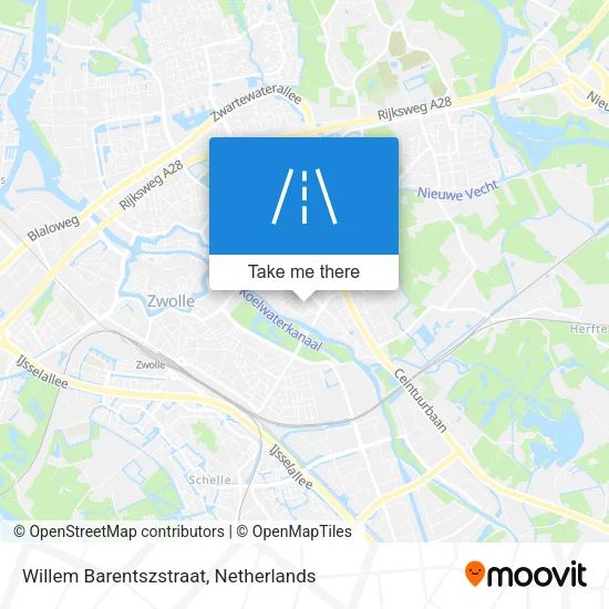 Willem Barentszstraat map