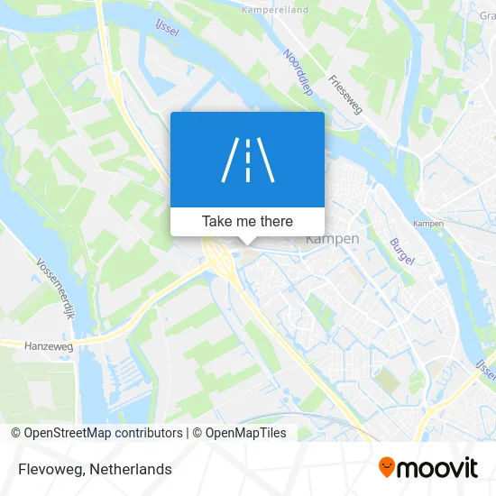 Flevoweg map