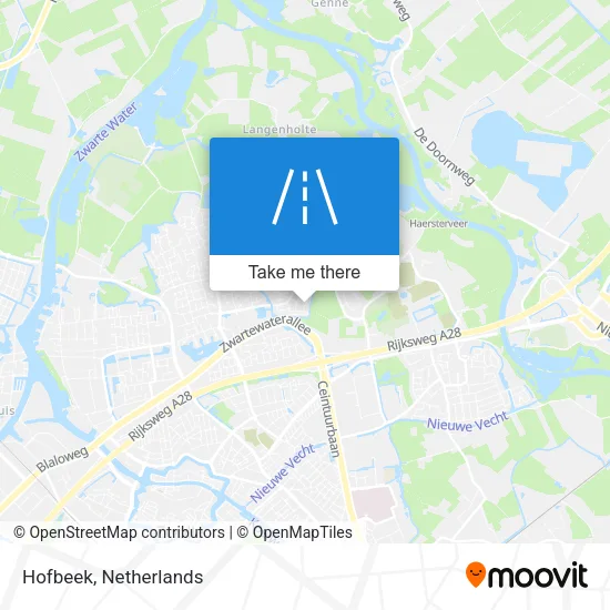Hofbeek map