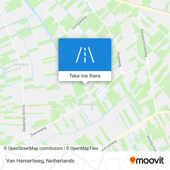 Van Hemertweg map