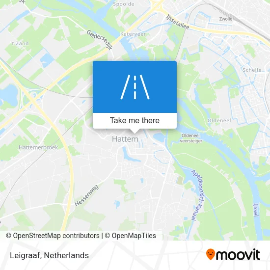 Leigraaf map
