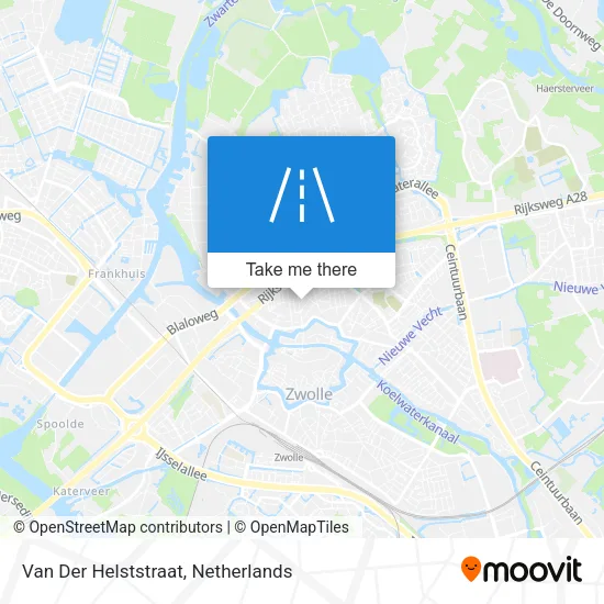 Van Der Helststraat map