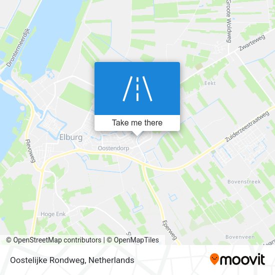 Oostelijke Rondweg map