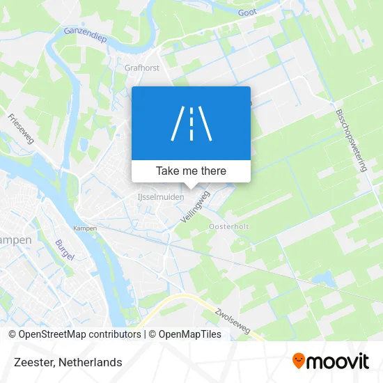 Zeester map
