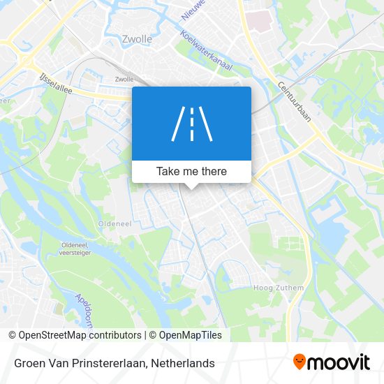 Groen Van Prinstererlaan map