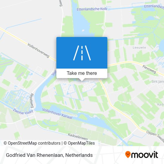 Godfried Van Rhenenlaan map