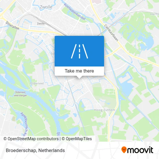 Broederschap map