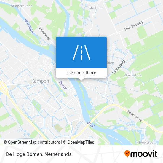 De Hoge Bomen map