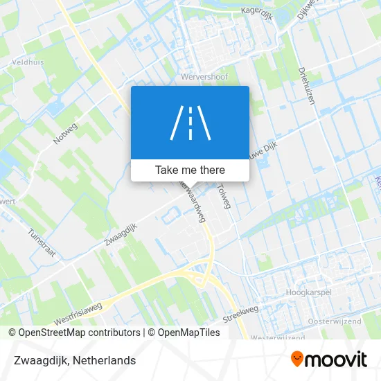 Zwaagdijk map
