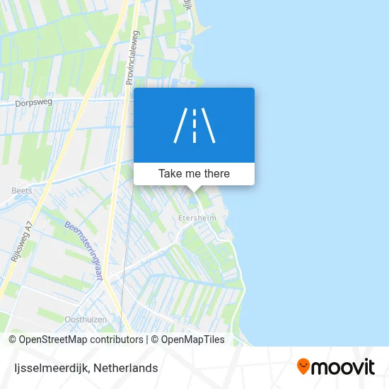 Ijsselmeerdijk map