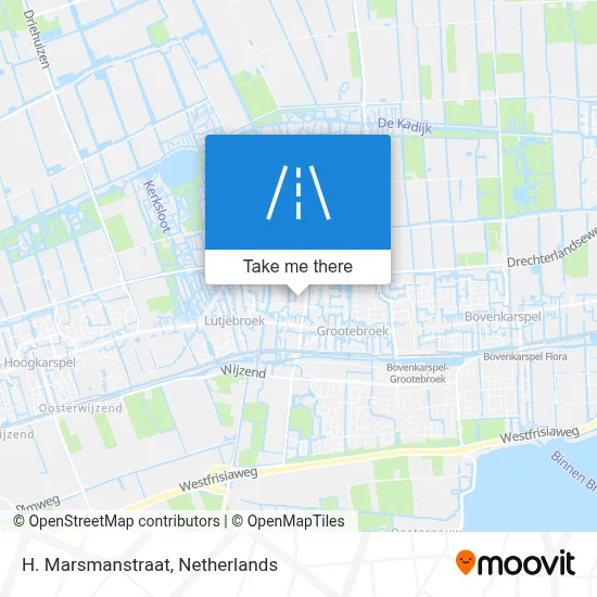 H. Marsmanstraat map