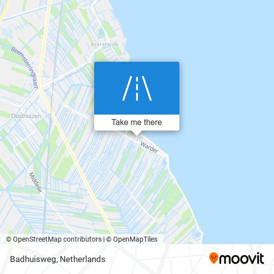 Badhuisweg map