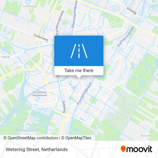 Weteringstraat map