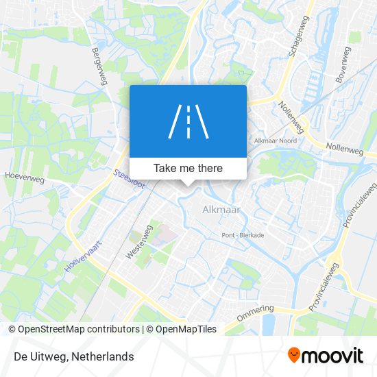 De Uitweg map