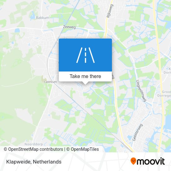 Klapweide map