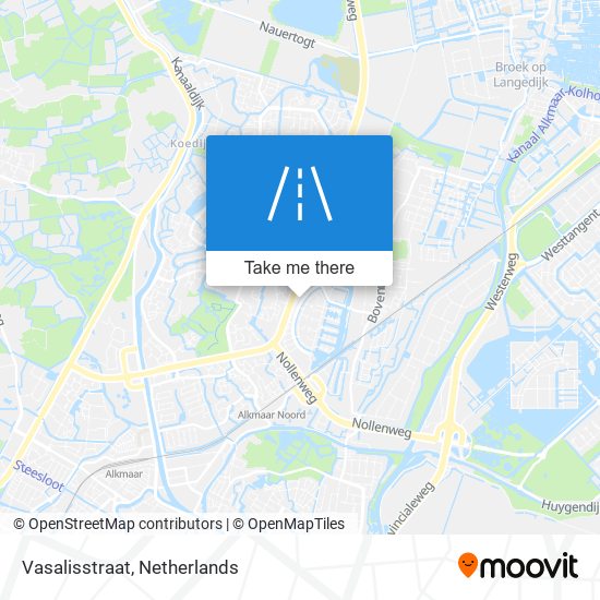 Vasalisstraat map