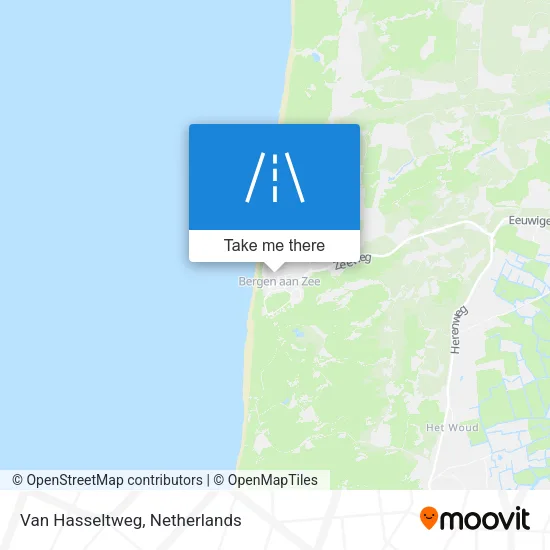 Van Hasseltweg map