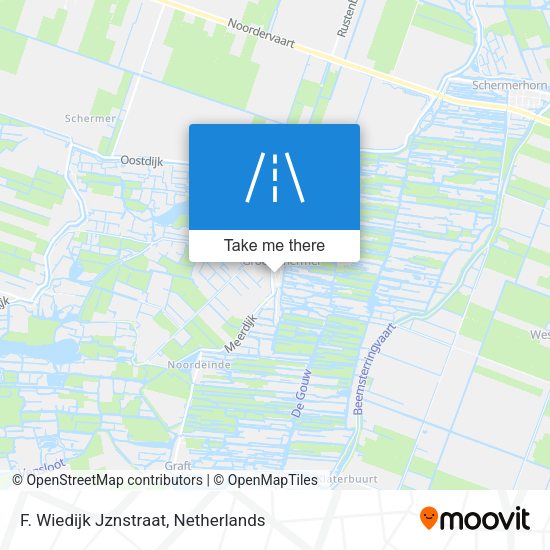 F. Wiedijk Jznstraat map