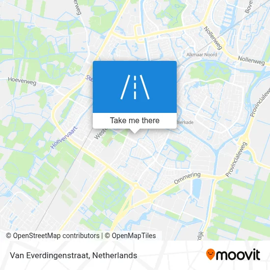 Van Everdingenstraat map