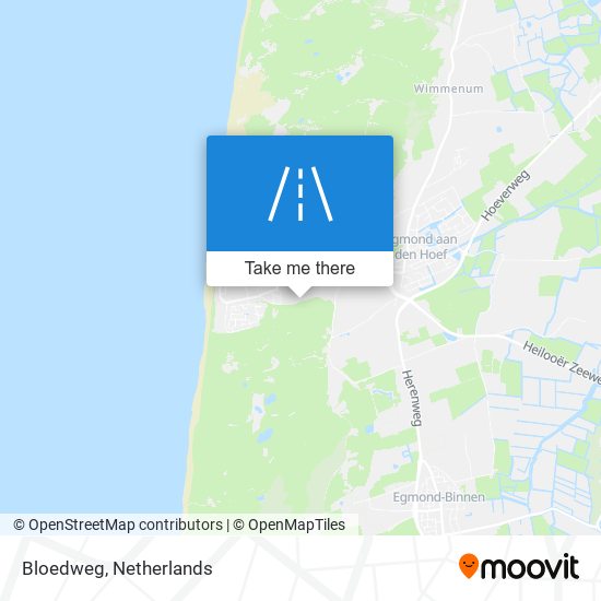 Bloedweg map