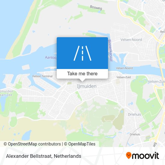 Alexander Bellstraat map
